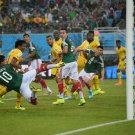 259 - 8 X 6 Photo - Football - FIFA World Cup 2014 - Mexico V Cameroon