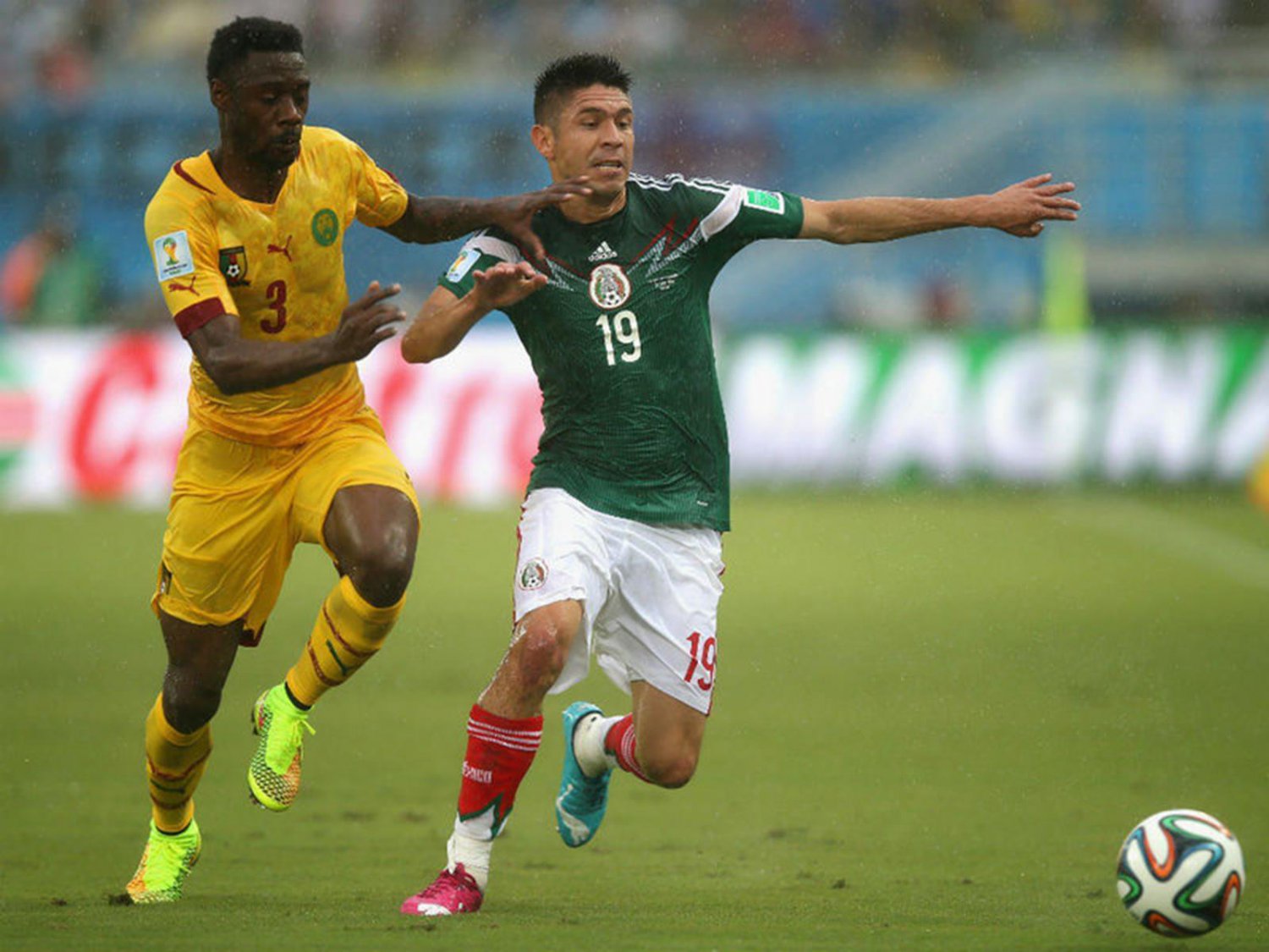 260 - 8 X 6 Photo - Football - FIFA World Cup 2014 - Mexico V Cameroon