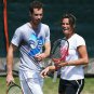 076 -  8 X 6 - Photo - Tennis - Wimbledon Championship 2014 - Day 8 - Andy Murray Amelie Mauresmo