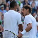 089 -  8 X 6 - Photo - Tennis - Wimbledon Championship - Day 8 - Nick Kyrgios Rafael Radal