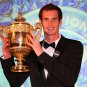 8 x 6 Photo - Tennis - Wimbledon Championships 2013 - Champions Ball - Andy Murray With Trophy