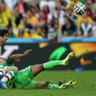291 - 8 X 6 Photo - Football - FIFA World Cup 2014 - Nigeria V Iran - Heidari & John  Obi  Mikel