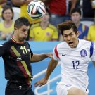406 - 8 x 6 Photo - Football - Fifa World Cup 2014 - South Korea V Belgium Kevin Mirallas