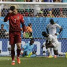 414 - 8 x 6 Photo - Football - Fifa World Cup 2014 - Portugal V Ghana Cristiano Ronaldo Scores