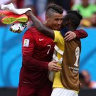 415 - 8 x 6 Photo - Football - Fifa World Cup 2014 - Portugal V Ghana Cristiano Ronaldo Daniel Opare