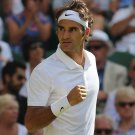 131 - 8 X 6 Photo - Tennis - Wimbledon Championship 2014 - Mens Semi Finals - Roger Federer