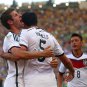 544 - 8 X 6 Photo - Football - FIFA World Cup - Germany V France -  Thomas Muller  Mesut Ozil