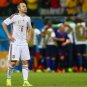301 - 8 X 6 Photo - Football - FIFA World Cup 2014 - Spain V Holland - Andres  Iniesta