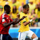 551 - 8 X 6 Photo - Football - FIFA World Cup 2014 - Brazil V Colombia - Cristian Zapata