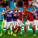 318 - 8 X 6 Photo - Football - FIFA World Cup 2014 - Switzerland V Ecuador - Haris Seferovic
