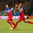 328 - 8 X 6 Photo - Football - FIFA World Cup 2014 - USA V Ghana - John Brooks Celebration