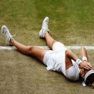 148 - 8 x 6 Photo - Tennis - Wimbledon Championship 2014 - Ladies Champion Petra Kvitova