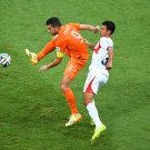 574 - 8 X 6 Photo - Football - FIFA World Cup 2014 - Holland V Costa Rica - Giancarlo Gonzalez