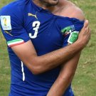 358 -  8 X 6 Photo - Football - FIFA World Cup 2014 - Chellini & Suarez