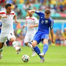 365 - 8 x 6 Photo - Football - FIFA World Cup 2014 - Bosnia v Iran Edin Dzeko Scores