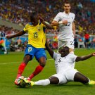 375 - 8 x 6 Photo - Football - FIFA World Cup 2014 - France v Ecuador Enner Valencia
