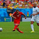 383 - 8 x 6 Photo - Football - FIFA World Cup 2014 - Switzerland v Honduras   Xherdan Shaqiri