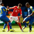 396 - 8 X 6 Photo - Football - FIFA World Cup 2014 - Switzerland V Ecuador - Ricardo  Rodriguez