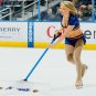 424   12 X 8 Photo   NHL   Girls   Thrashers Blue Crew Ice Girls