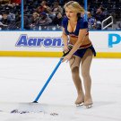 435   12 X 8 Photo   NHL   Girls   Thrashers Blue Crew Ice Girl