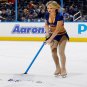 435   12 X 8 Photo   NHL   Girls   Thrashers Blue Crew Ice Girl