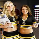 084 - 12 X 8 Photo - NHL - Girls - Boston Bruins Ice Girls  Maple Leafs At Bruins