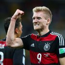 602 - 8 X 6 Photo - Footbal - FIFA World Cup - Brazil V Germany Andre Schurrle Celebrates