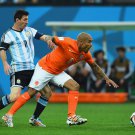 620 - 8 X 6 Photo - Footbal - FIFA World Cup - Argentina V Holland Lionel Messi