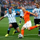 623 - 8 X 6 Photo - Footbal - FIFA World Cup - Argentina V Holland Pablo Zabaleta