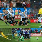 12 x 8 Photo - Football - FIFA World Cup 2014 - Collage of Argentina Semi Final Penalty Victory