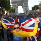 001 - 8 x 6 Photo - Tour de France 2012 - Bradley Wiggins