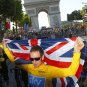 001 - 8 x 6 Photo - Tour de France 2012 - Bradley Wiggins