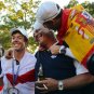 004 - 8 X 6 Photo - Ryder Cup 2012 - Darren Clarke Rory McIlroy Europe Celebrations