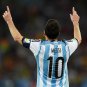 104 - 8 X 6 Photo - Football - FIFA World Cup 2014 - Argentina V Bosnia - Lionel Messi Celebrates
