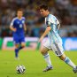 105 - 8 X 6 Photo - Football - FIFA World Cup 2014 - Argentina V Bosnia - Lionel Messi On Ball