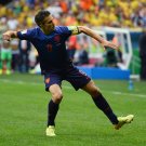 630 - 8 X 6 Photo - 2014 World Cup - 3rd Place Playoff - Brazil V Holland - Robin Van Persie