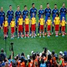 640 - 8 X 6 Photo - 2014 World Cup - The Final - Germany v Argentina - Argentina squad