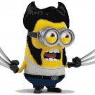 DESPICABLE ME MINIONS WOLVERINE CROSS STITCH PATTERN