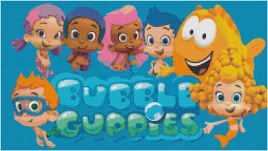 BUBBLE GUPPIES #1 CROSS STITCH PATTERN
