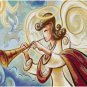 CHRISTMAS ANGEL CROSS STITCH PATTERN PDF ONLY
