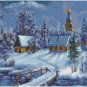 CHRISTMAS TOWN CROSS STITCH PATTERN PDF ONLY