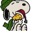 PEANUTS SNOOPY CHRISTMAS CROSS STITCH PATTERN PDF ONLY