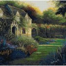 COTTAGE GARDEN IN SPRING CROSS STITCH PATTERN PDF ONLY