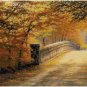 BRIDGE IN AUTUMN CROSS STITCH PATTERN PDF ONLY
