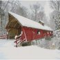 RED COVERED BRIDGE CROSS STITCH PATTERN PDF ONLY