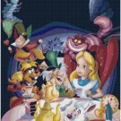 DISNEY ALICE IN WONDERLAND #6 CROSS STITCH PATTERN PDF ONLY