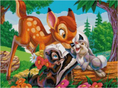 DISNEY BAMBI #3  CROSS STITCH PATTERN PDF ONLY