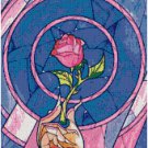 DISNEY BEAUTY AND THE BEAST ROSE #1 CROSS STITCH PATTERN PDF ONLY