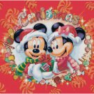 DISNEY MICKEY AND MINNIE CHRISTMAS CROSS STITCH PATTERN PDF ONLY