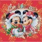 DISNEY MICKEY AND MINNIE CHRISTMAS CROSS STITCH PATTERN PDF ONLY